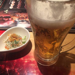 Sumibi Yakitori Torichan - ビールとつきだし