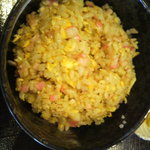 焼豚食道 - 半炒飯　300円  携帯で写り悪くごめんなさい。