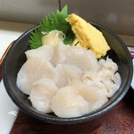 丸青食堂 - ホタテ丼