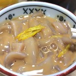 動坂食堂 - 自家製塩辛400円