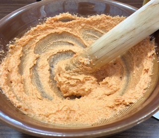 寿し割烹かま家 - 擂り方で味が変わるらしい