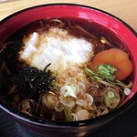 一本木亭 - とろろかけそば(温)UP！