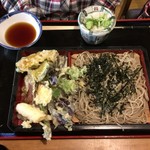 角八 - 野菜天ざる\900