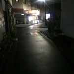 鳥田中 - 鳥田中の近所のお店シリーズ番外　夜道です（笑）