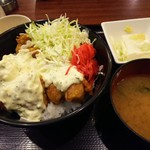 ふらいぱん - ＧＯＧＯランチ鳥唐丼（￥590）