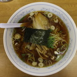 Fukushin - 手もみラーメン(390円、真上から)