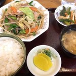 まつい食堂 - 野菜炒め定食