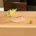 鮨いずみ - ２日間寝かした師崎の真鯛