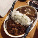 メシサカバ  トム家 - 鹿肉カレー＆ラム肉カレー