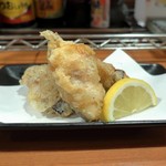 笑菜酒家 みや美 - 茄子の豚巻き揚げ