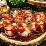 ザ・テラス - 苺入り白玉のオレンジぜんざい