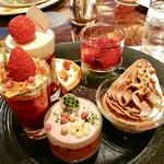 ザ・テラス - おかわり＆クレミアもハーフで♪