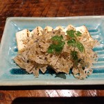 婆娑羅 - タタミイワシのクリームチーズ