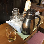 どとう ぜにや  - お茶はセルフで