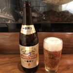 Sakura An - 瓶ビール(一番搾り)♪