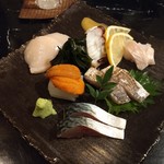 博多味処 灯 - 刺身盛り合わせ
