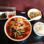 千里香 - マーラータン(850円)は、激辛、激痺れのスープを楽しめる♪