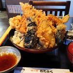 味の里 おたふく - おたふく丼大盛り