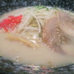 Gyouza No Oushou - 九州セットの豚骨ラーメン