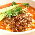 Tantanmen flavored knife-cut noodle