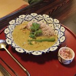 Kuukan Chaten - 自家製ペースト グリーンカレー 750円