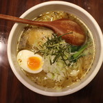 炎麺 - 東京塩ラーメン(670円、真上から)