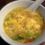 しゃんらん出石 - 根菜の卵とじスープ