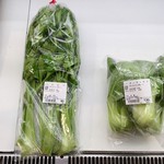 道の駅 ソレーネ周南 - 【買った野菜】セロリ(80円)とチンゲンサイ(130円)