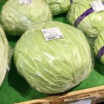 道の駅 ソレーネ周南 - 【買った野菜】キャベツ(180円)
