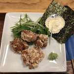 鮨みやび - ネギトロ丼と唐揚げ ¥1,000 の唐揚げ