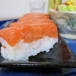 魚河岸 ひかり寿司 - 一切れが大きくて４クチ(2019年1月)