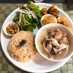 ククル - ◆玄米プレートA 1,150円
チキンのマスタードクリーム煮