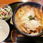 キリンビアレストラン ハウベ - あつあつ！石焼うどん　850円　2018/11