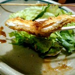 大衆酒場 まるちゃん - メギスのフライ　１８０円