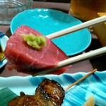 大衆酒場 まるちゃん - 本マグロぶつ切り　４９０円