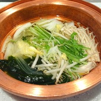 しゃぶしゃぶ 山笑ふ 銀座店 - 一気に投入っ！