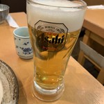 花柳 - セットのビール