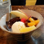 松迺屋 - クリームあんみつ￥500