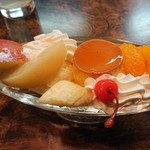 松迺屋 - プリンアラモード￥550