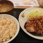 Kobouzu - 桃豚ロースのトンテキ定食