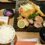 Fuushuukan - ミックスフライ定食 A 1100円
