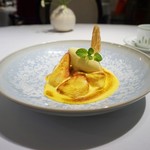 レストランひらまつ 広尾 - 2019年1月利用。シェフお任せランチ4品コース