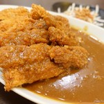 バラ - 2018年10月　やわらか牛カツカレー大盛り辛口【980円】