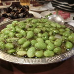 麗郷 - 高菜と枝豆炒め