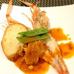 Atout - 手長海老の鉄板焼