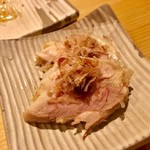 地葉 - 2018.12.  胸肉の梅肉和え