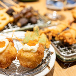 おでんと串揚げ らかん - 串揚げ