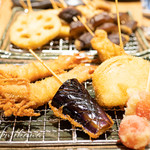 おでんと串揚げ らかん - 串揚げ