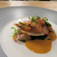 Fine bouche - のどぐろと小海老のフリット