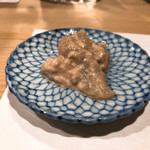 うを徳 - 和歌山カワハギ肝和え